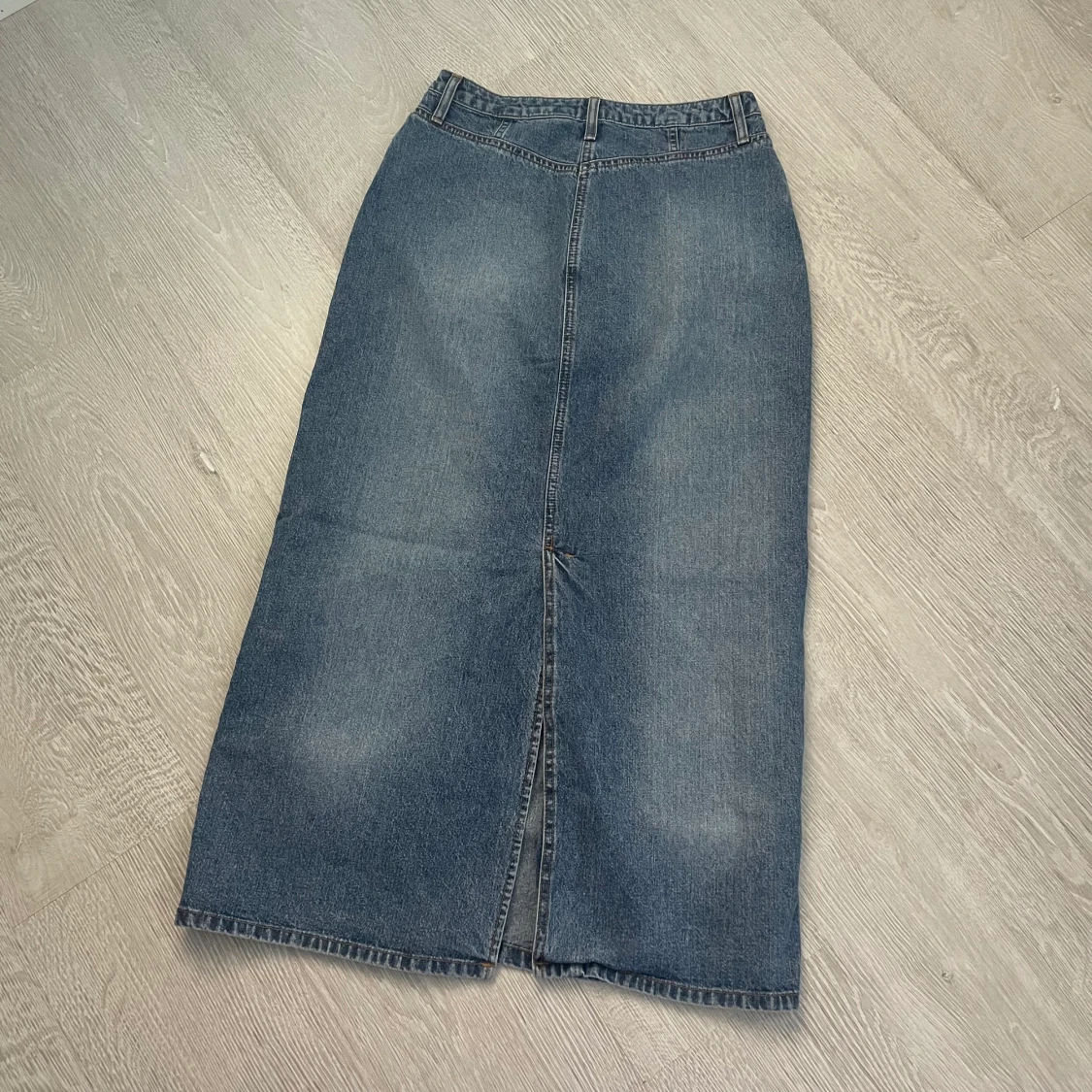 Denim maxikjol - 90