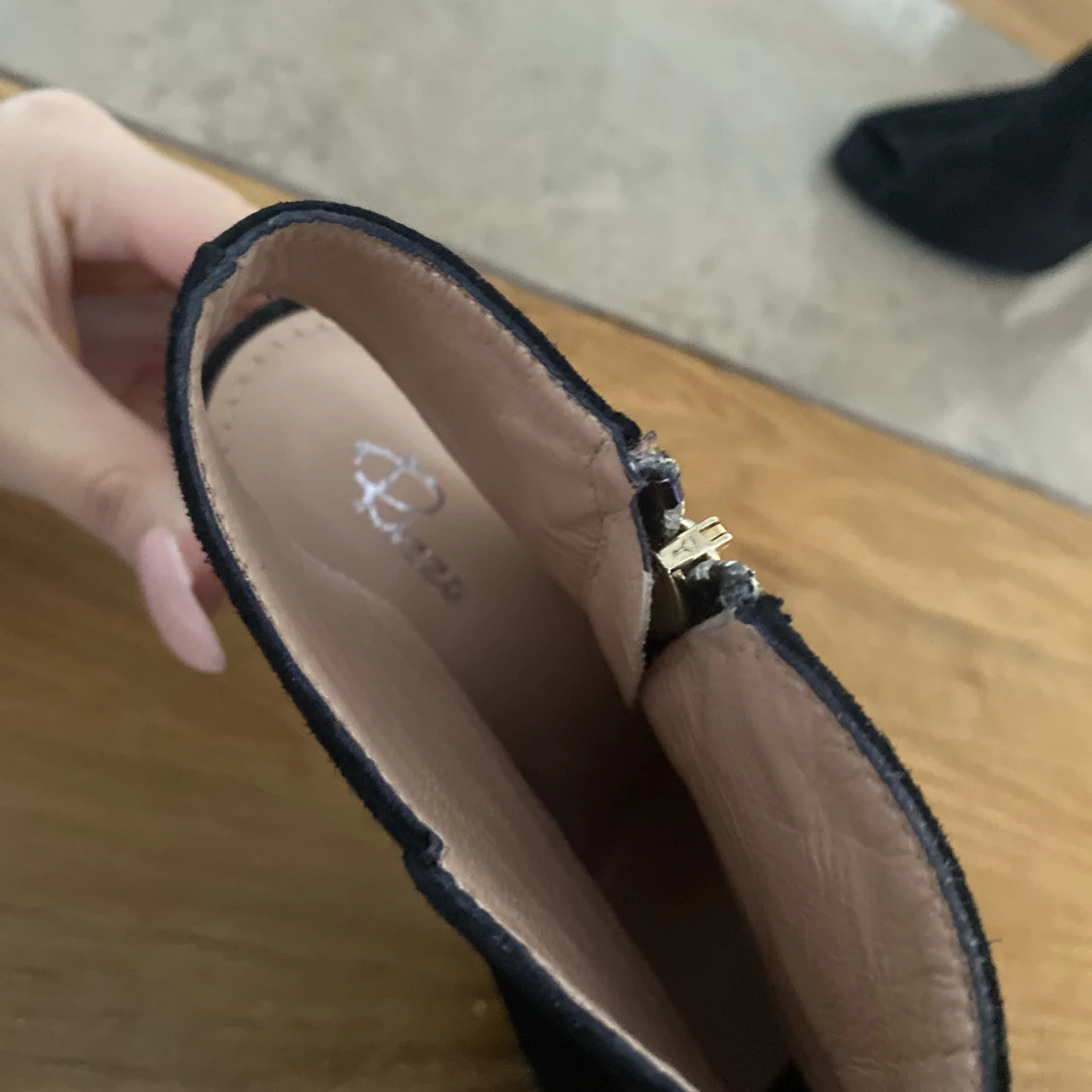 Svarta Rizzo skor - 91