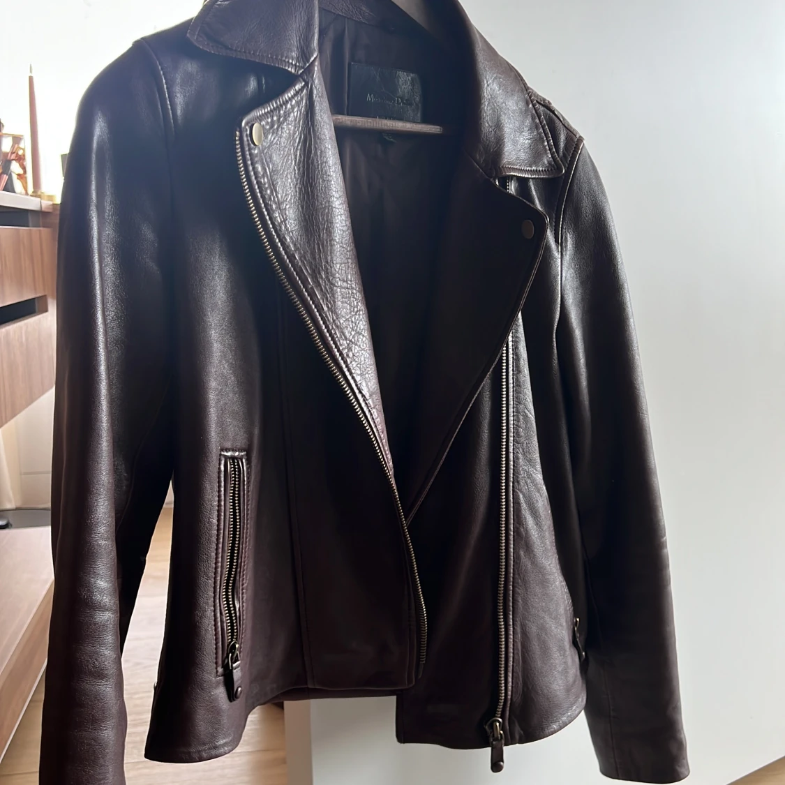 Massimo Dutti leather jacket