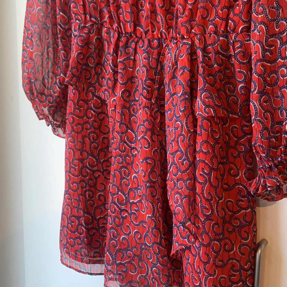 Mönstrad klänning - 91