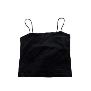 Snyggt svart linne från ginatricot, har tyvärr inte kommit till någon användning :/