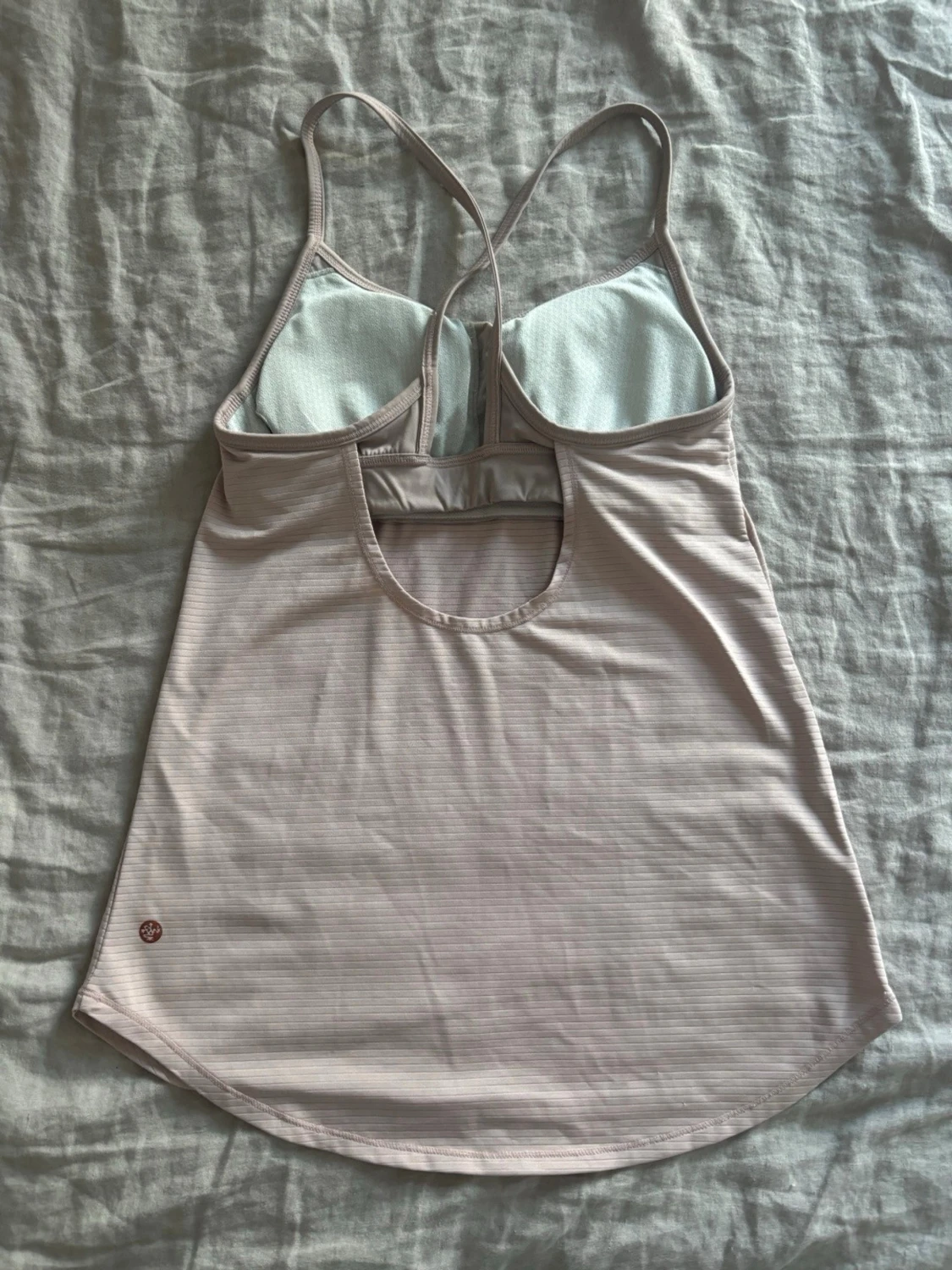 Ljusrosa yogalinne - 1