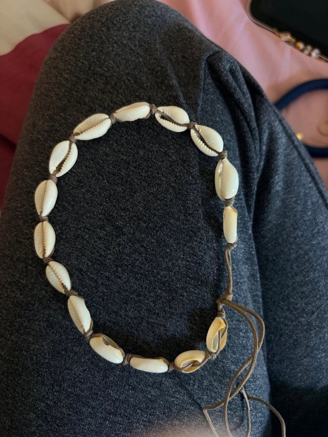 Snäckhalsband med justerbart band
