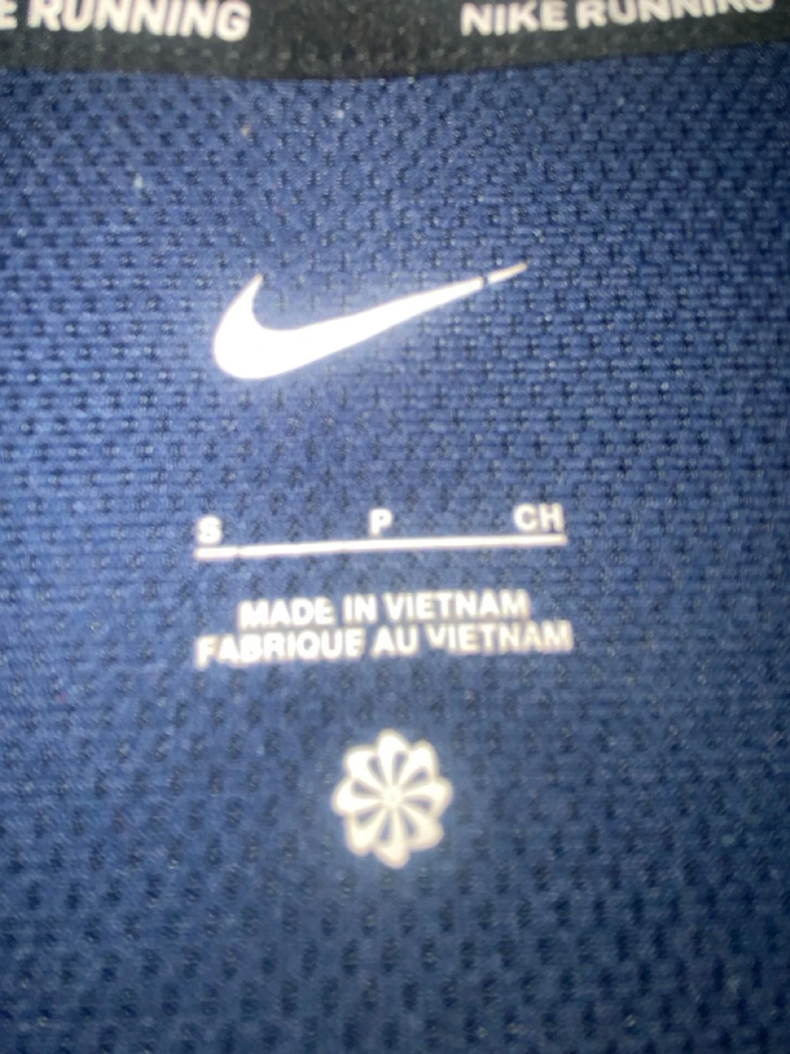 Nike blå och svart vindjacka - 4