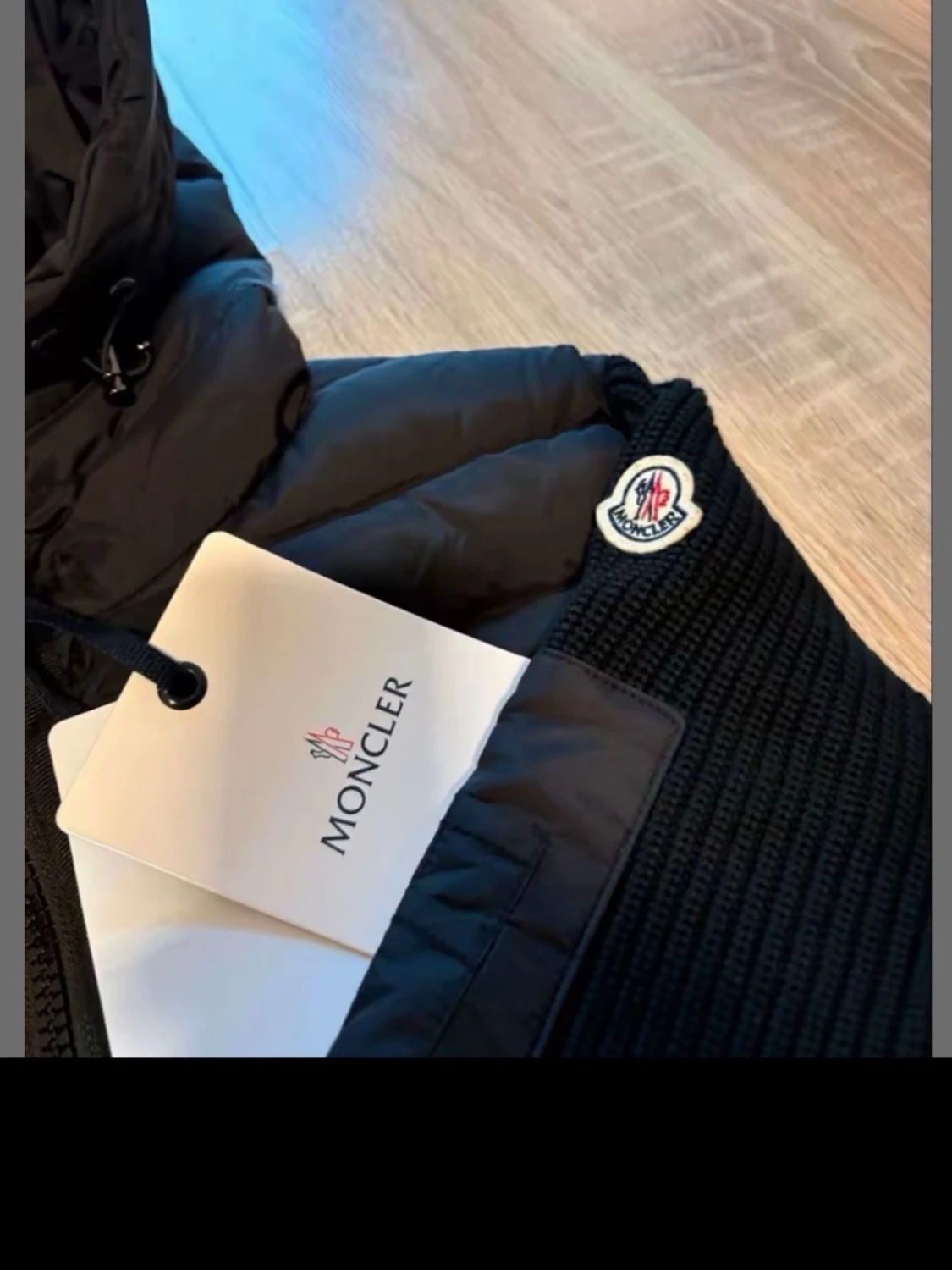 Svart cardiganjacka från Moncler - 3