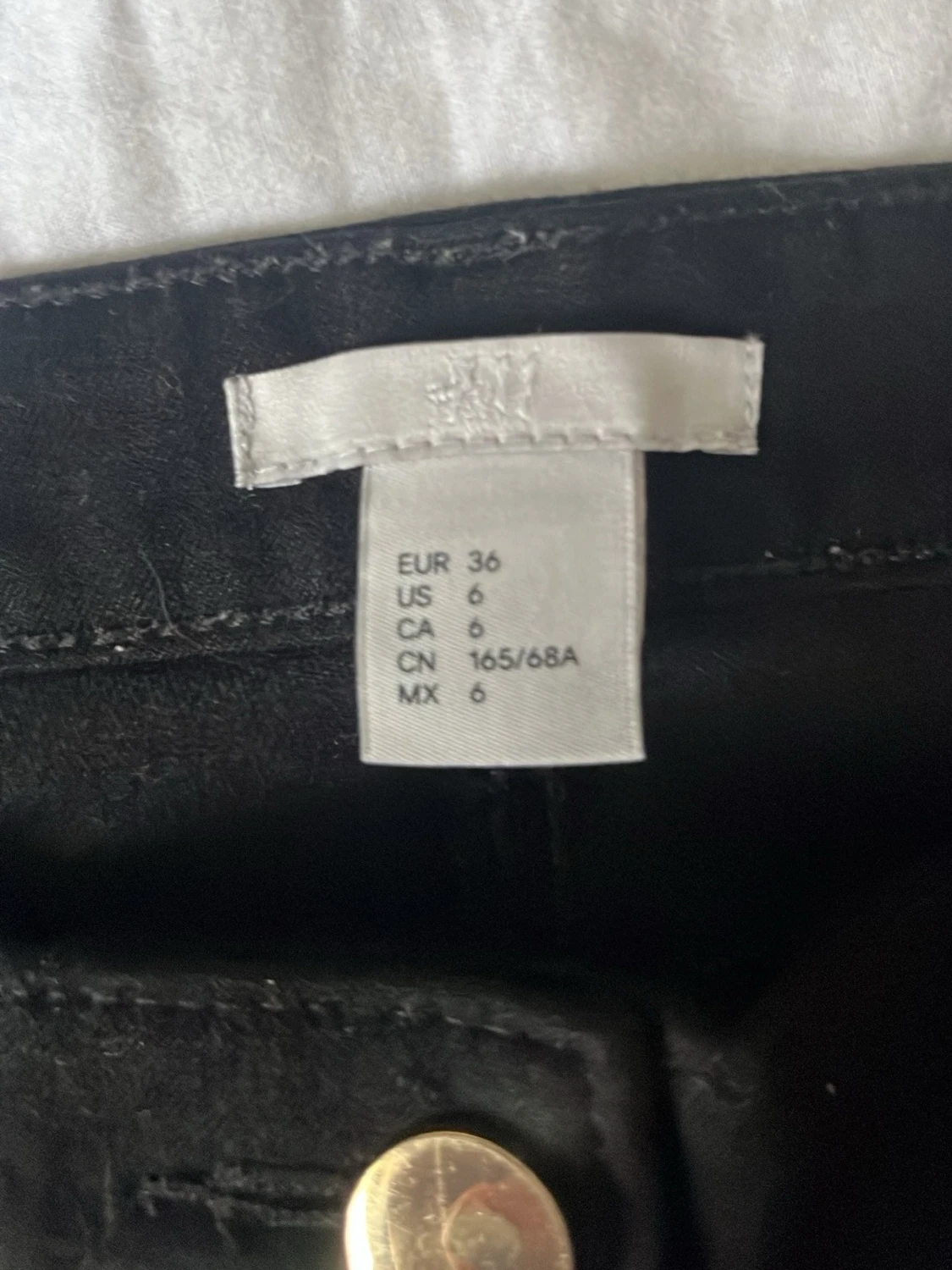 Svarta skinny jeans med låg midja - 2