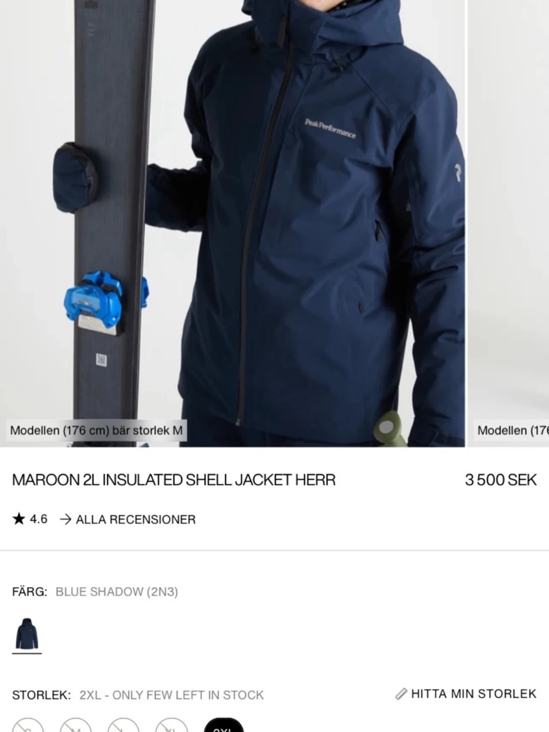  Peak Performance Hipe core jacka - 4