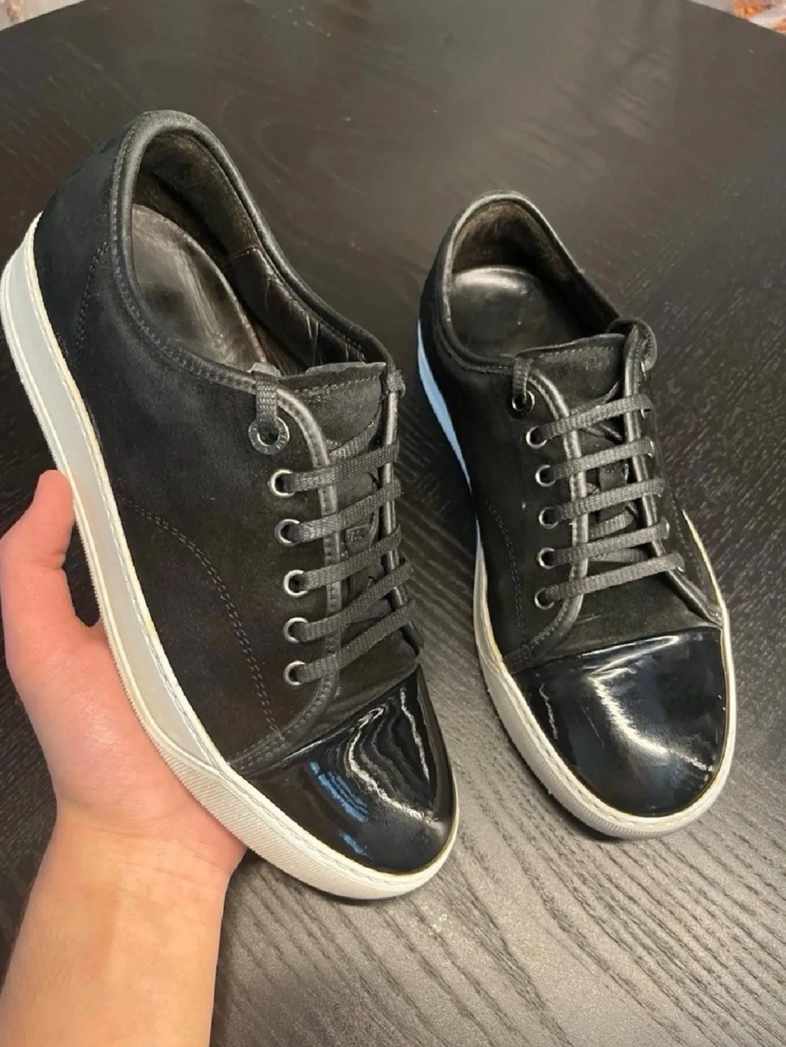 Svarta lanvin skor - 4