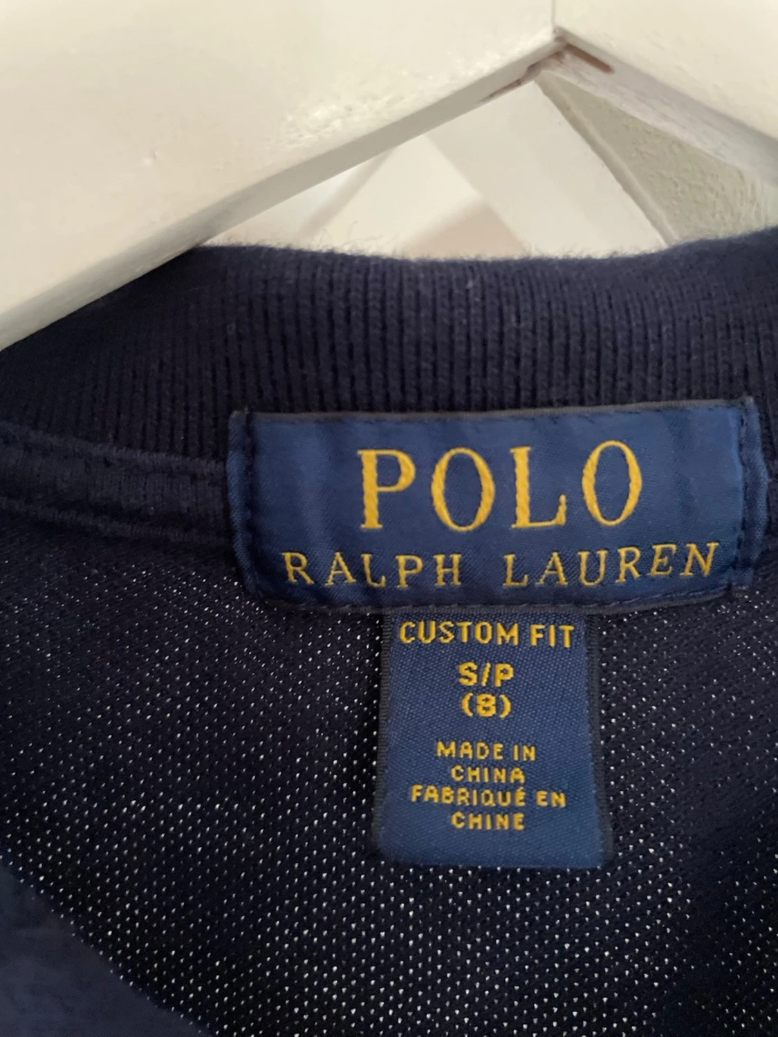Marinblå pikétröja från Polo Ralph Lauren - 2