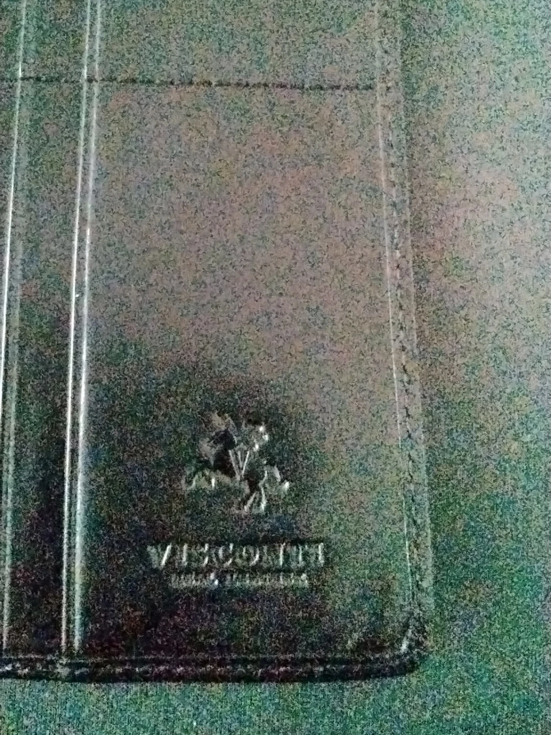 Svart lång plånbok i läder - 2