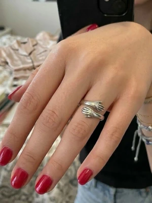 Gullig Kram-Ring - Supergullig kram ring! I bra skick. Diameter 1.76 Cm