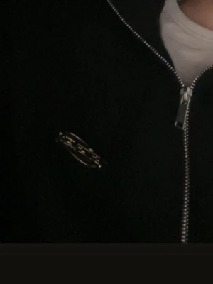 Svart zip hoodie från Dickies - Säljer en svart hoodie från Dickies med dragkedja framtill och klassisk logga på bröstet. Hoodien har en enkel och clean design, perfekt till streetwear-stilen. Tillverkad i mjukt material och har en huva med dragsko.