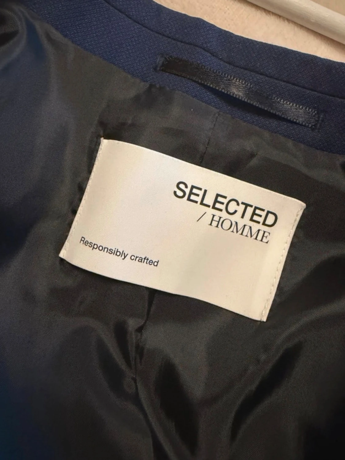 Marinblå kostym från Selected Homme - 5