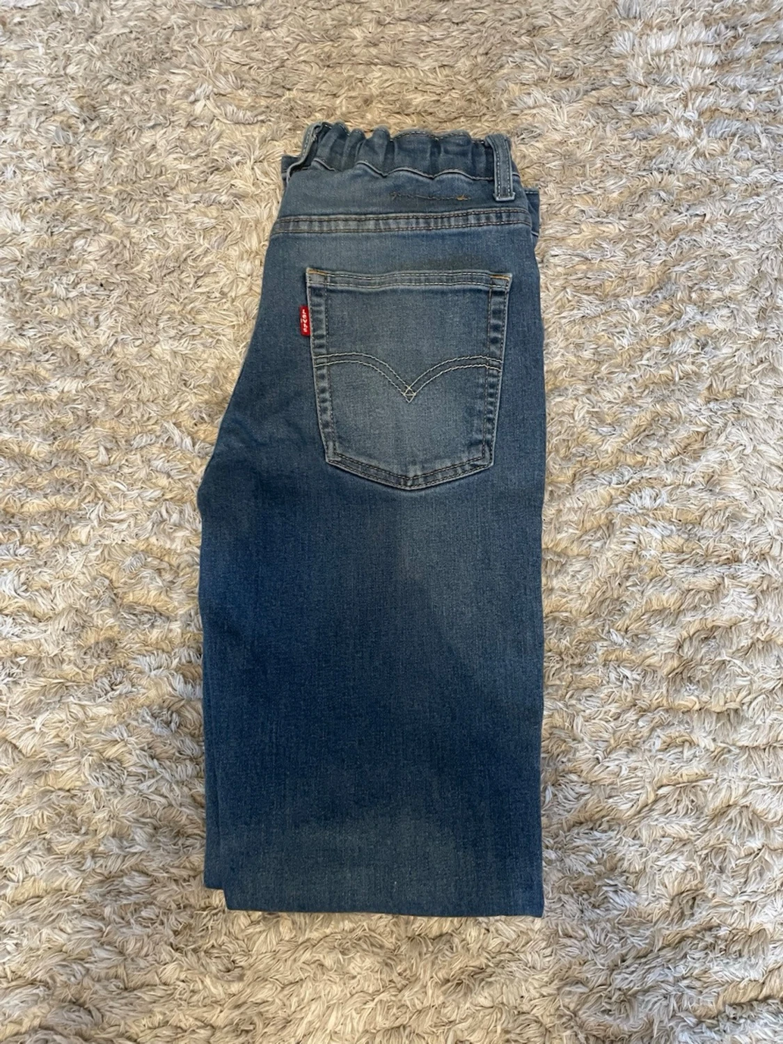 Blå skinny jeans från Levi's - 3