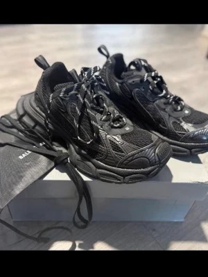 Black designer sneakers  - Worn two times. Perfect condition 