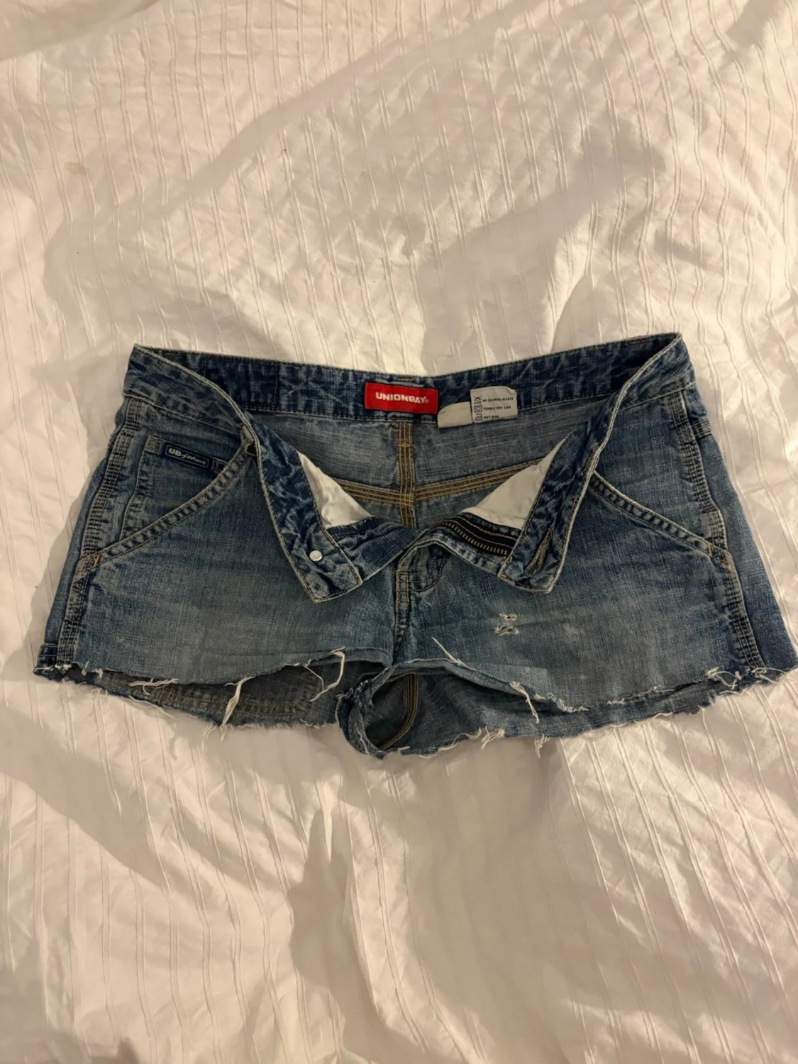 Blå jeansshorts från Unionbay
