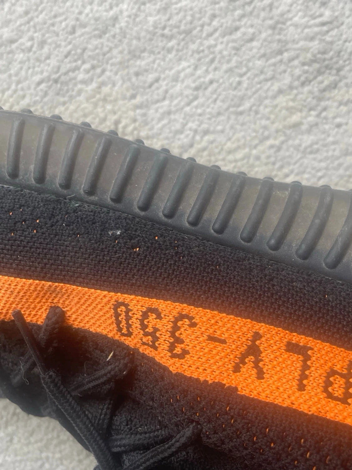 Yeezy Boost 350 V2 Black/Orange - 6
