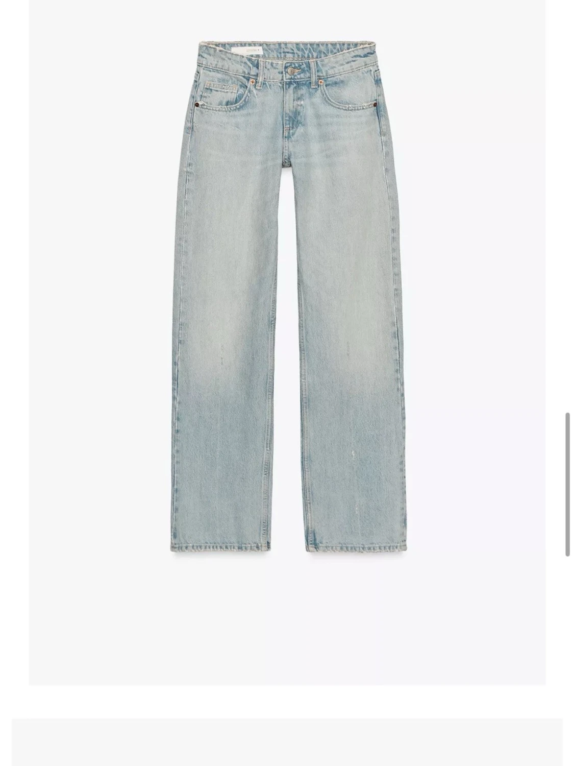 Lågmidjade Baggy jeans/wide leg