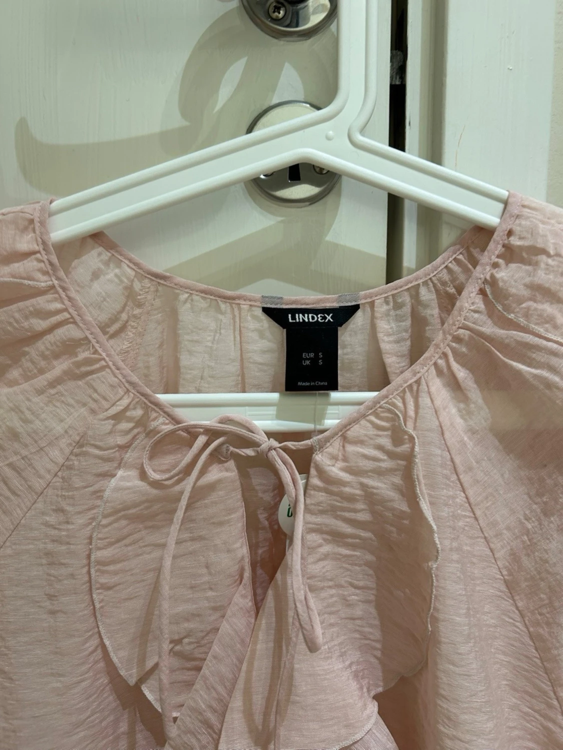  Ny Ljusrosa volangblus från Lindex - 3