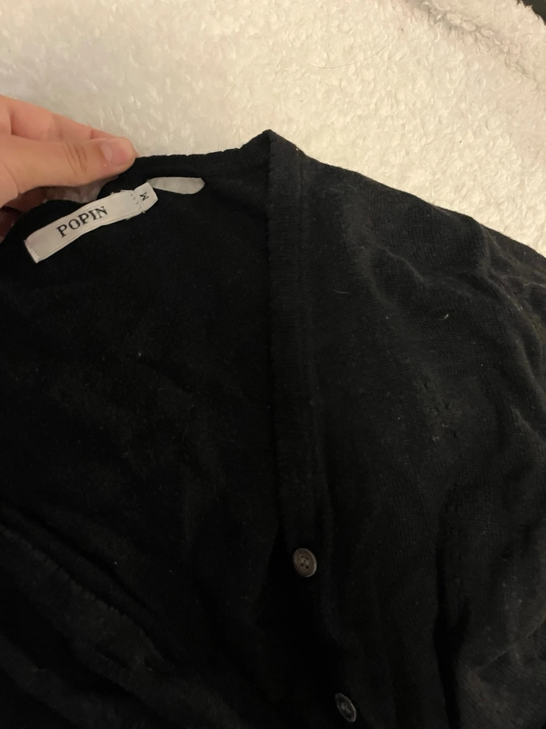 Svart cardigan - 1