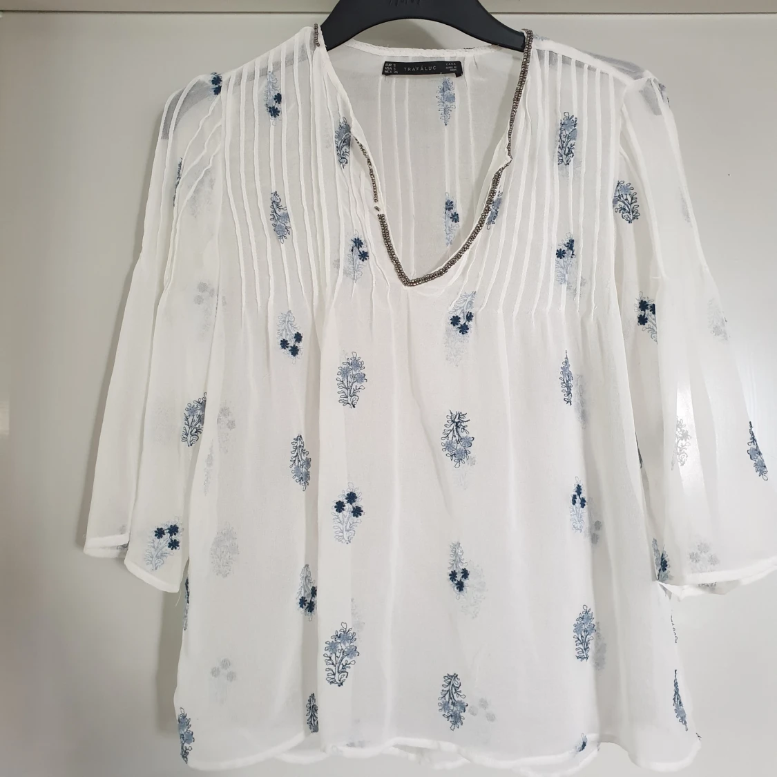 Zara långärmadtopp