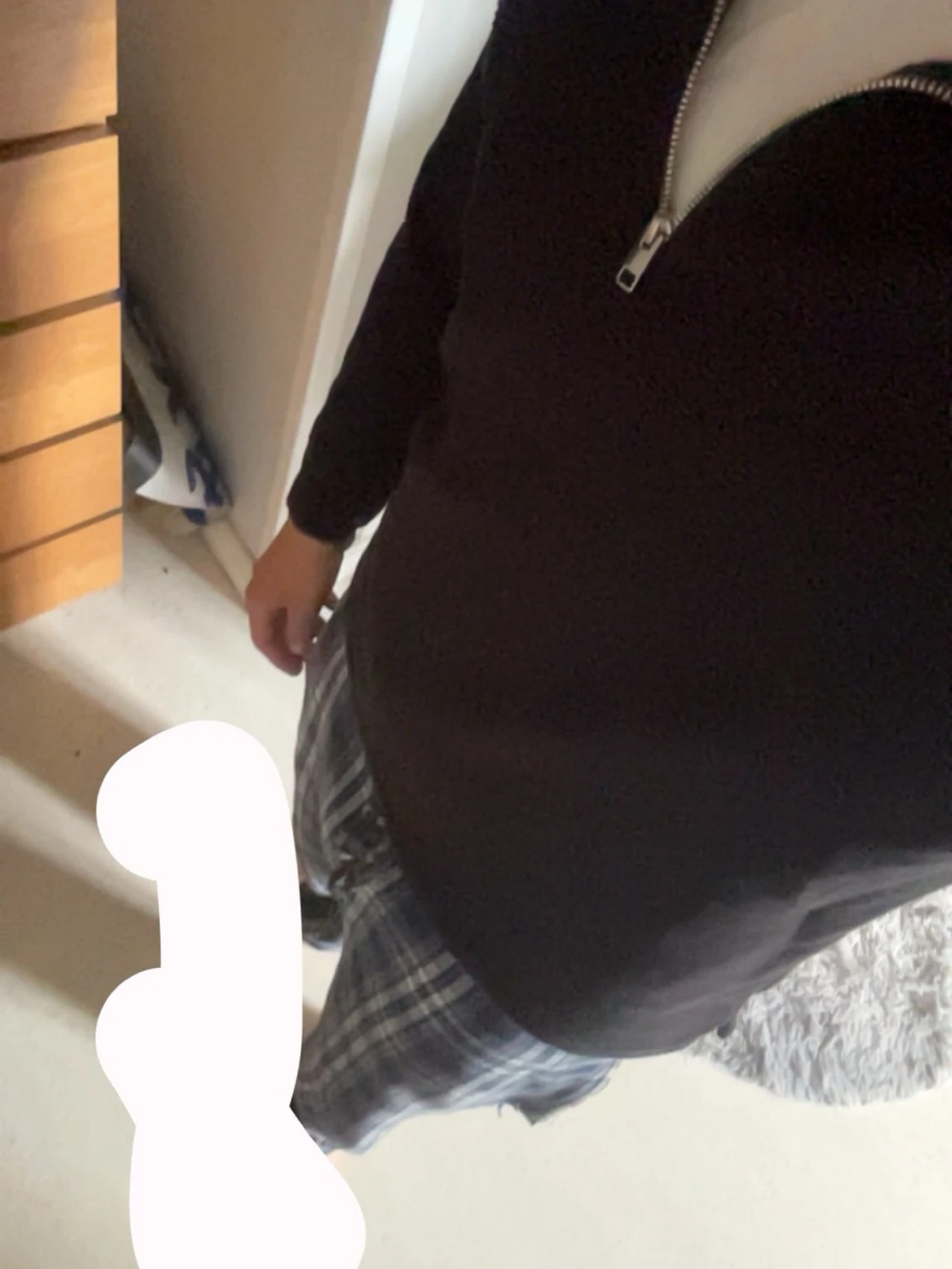 Svart halvzip tröja - 1