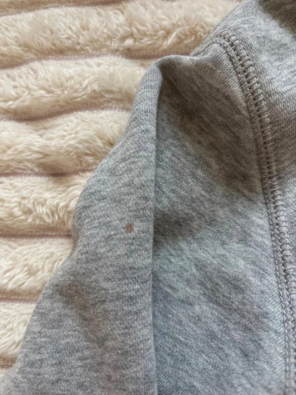 Grå hoodie med dragkedja GAP kids - 3