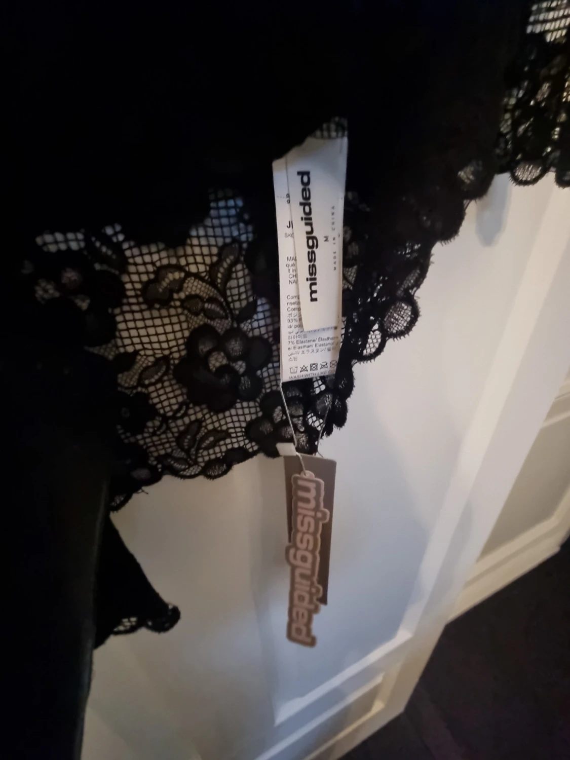 Svart spetskavaj från Missguided - 1