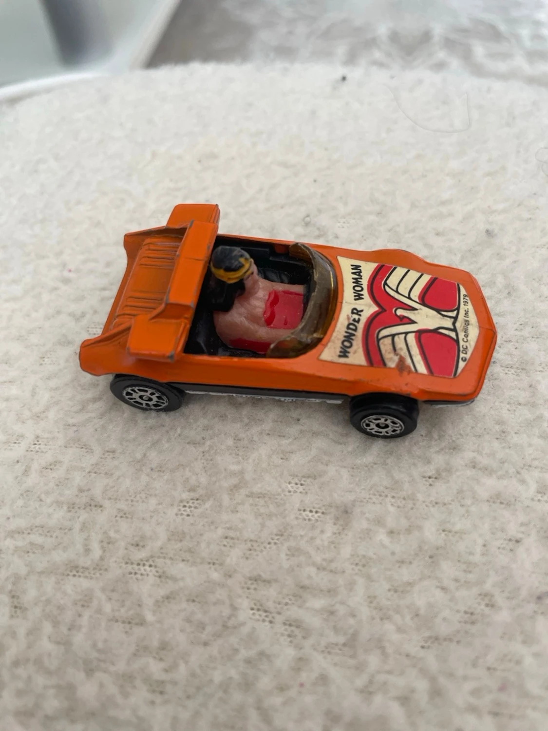 Wonder Woman leksaksbil från 1979 - 1