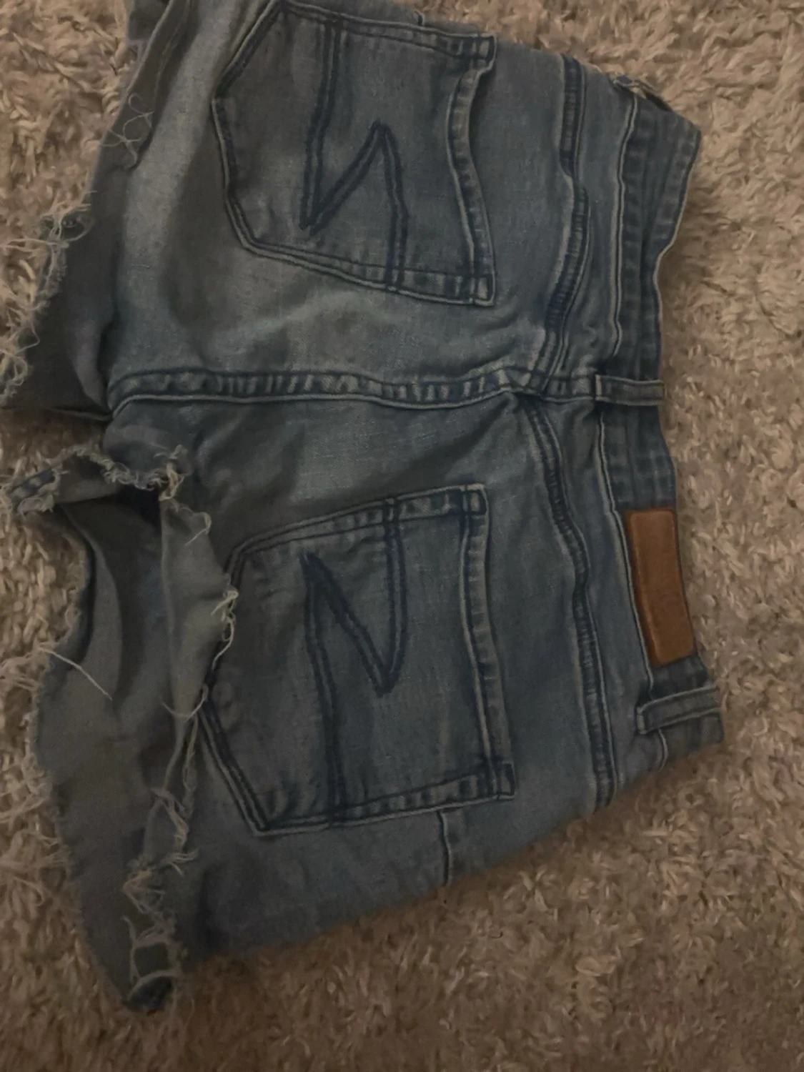 Blå jeansshorts från Zara