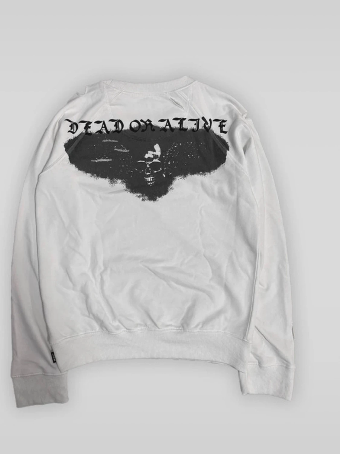 Vit sweatshirt från L.G.B. med tryck - 1