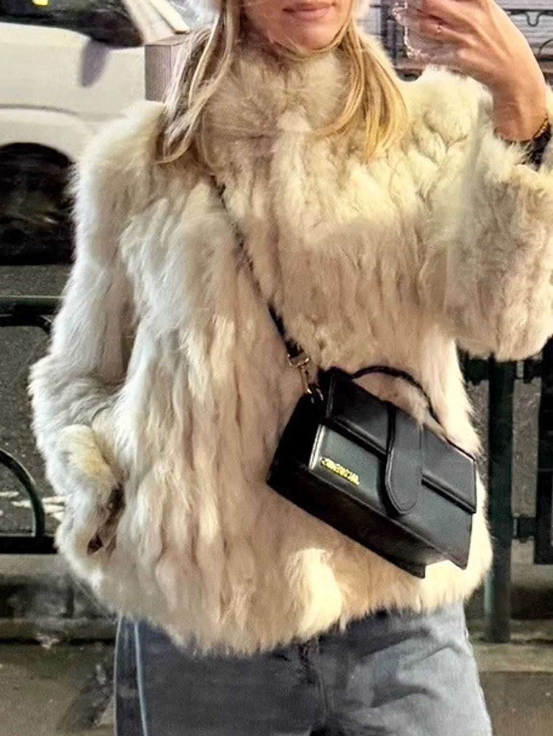 ÄKTA pälsjacka - 1