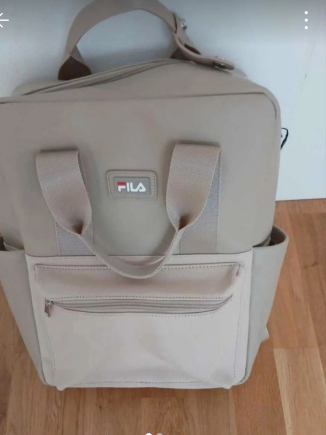 Beige ryggsäck från Fila
