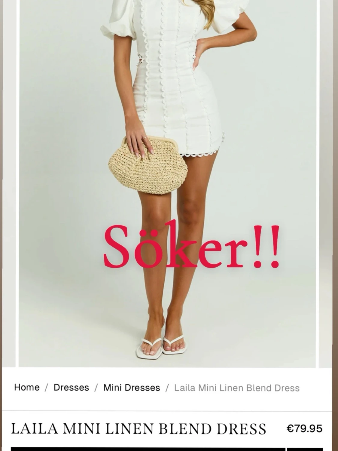 SÖKER denna klänning
