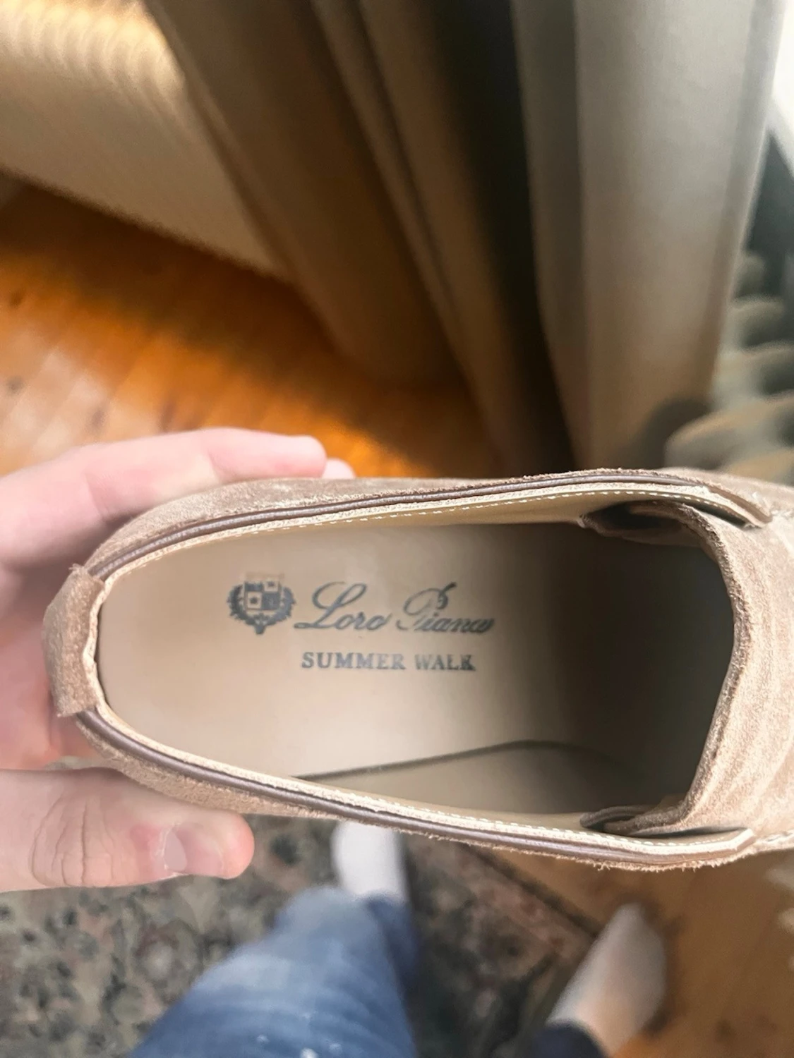 Bruna mocka Loro piana loafers - 2