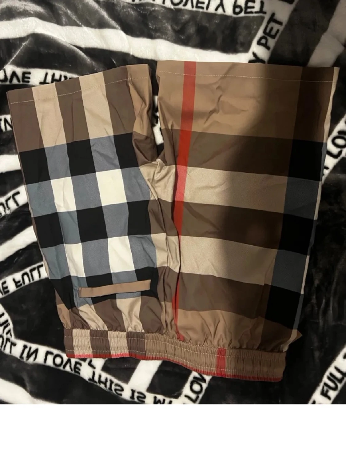 Rutig shorts från Burberry - 3