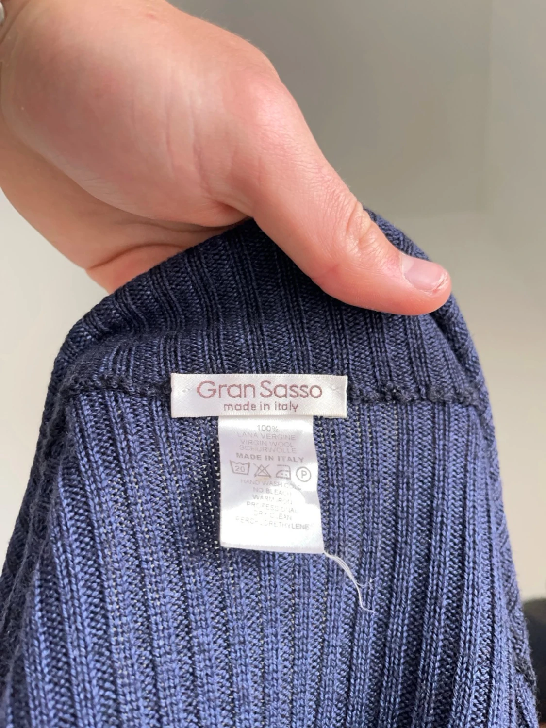 Gran sasso cardigan / full zip  - 2