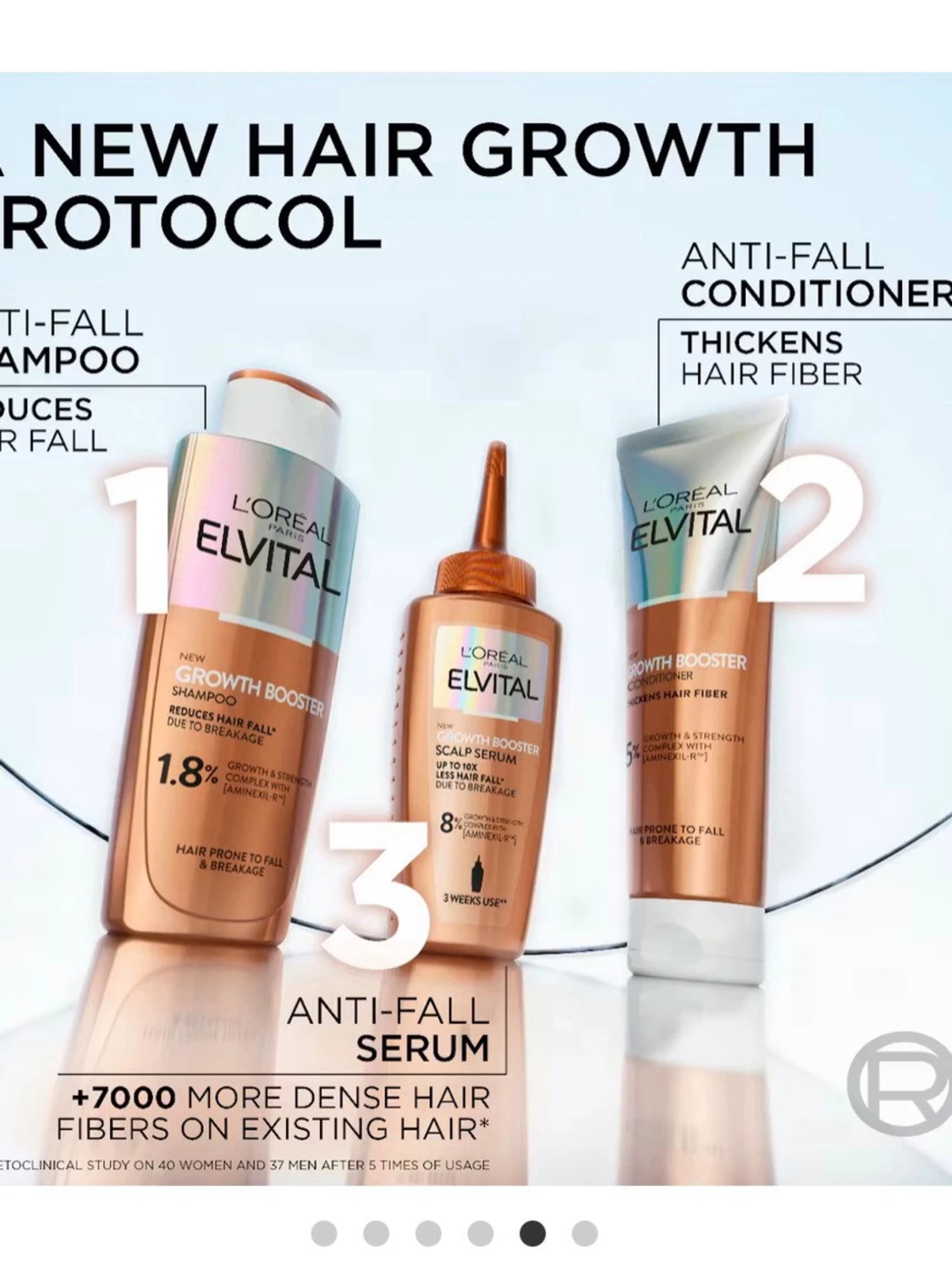 L'Oréal Elvital Growth Booster set - 4