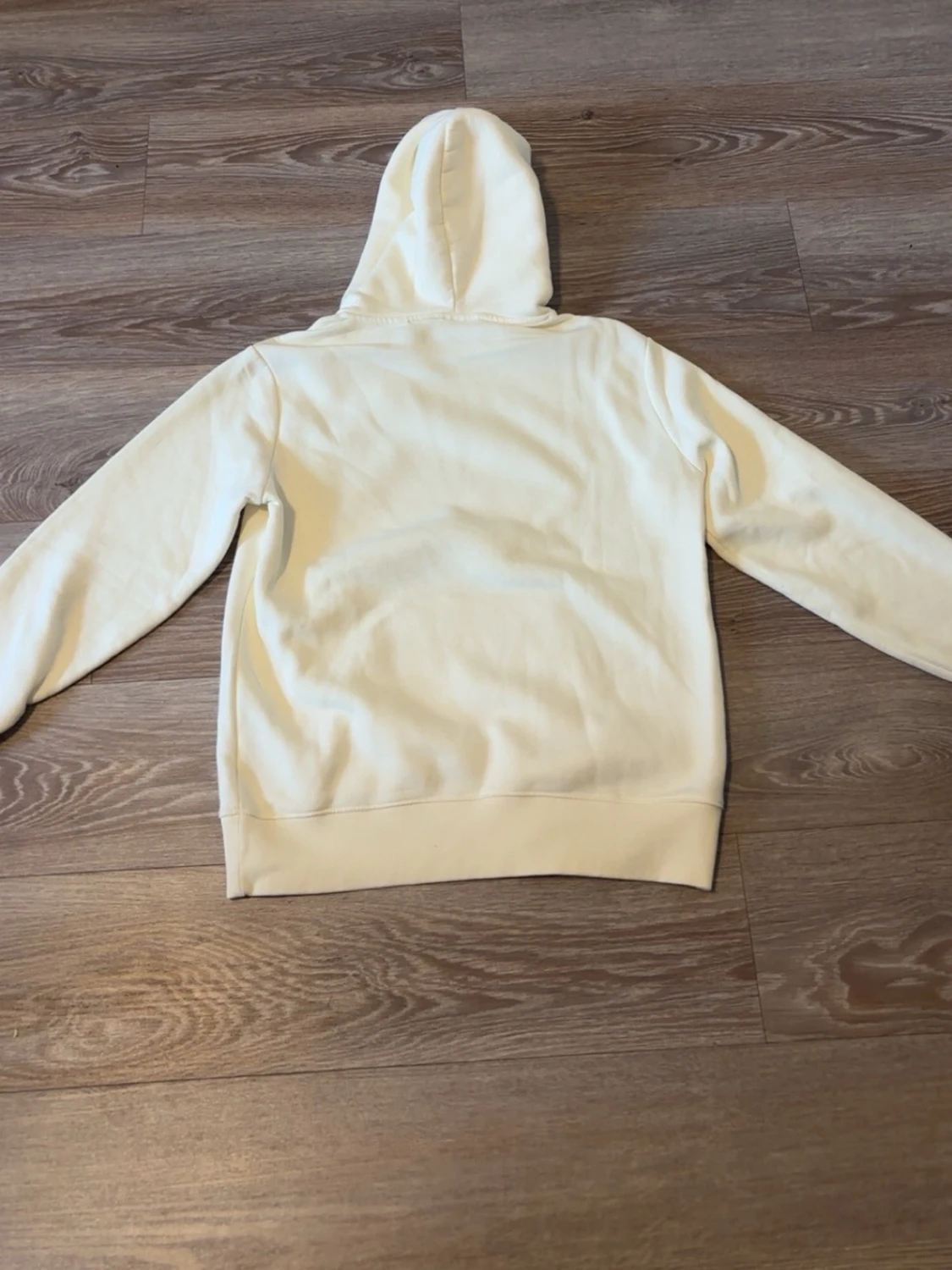 Vit hoodie från GANT med tryck - 2