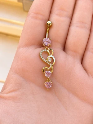 NY Oanvänd - Navelpiercing  - 🔥 ERBJUDANDE: Få 30% rabatt när du köper 2 valfria piercingar! 🔥  Passa på att fynda och uppdatera din smyckessamling 💖 Skicka ett meddelande vid intresse eller frågor!