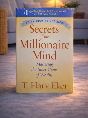 Secrets of the Millionaire Mind (Brand new, in English) - Skick: Helt ny bok. Omslag: Pappercover. Storlek: standard (inte pocket). Förpackning: I sitt originala plastomslag. Från: Stockholm. Snabb leverans inom Sverige.