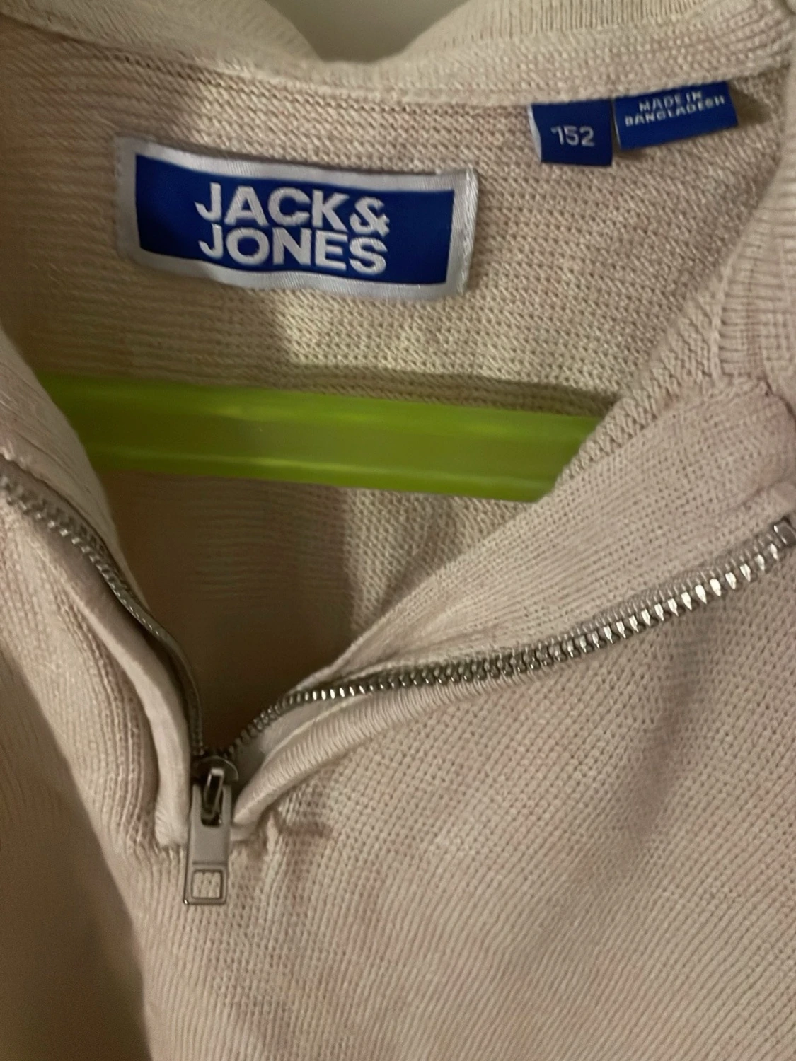 Beige halvzip tröja Jack & Jones - 1