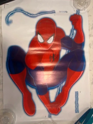 Spiderman vägg Klistermärken / Dekoration  - Mått 65.00*44.00 cm/st , 65kr/st 