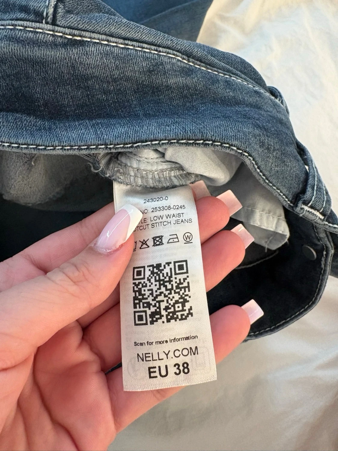 Blå Nelly jeans  - 3