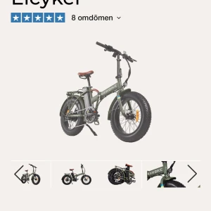 Rawbike  - Den e använd några enstaka gånger precis som ny färg grå pris: 10000