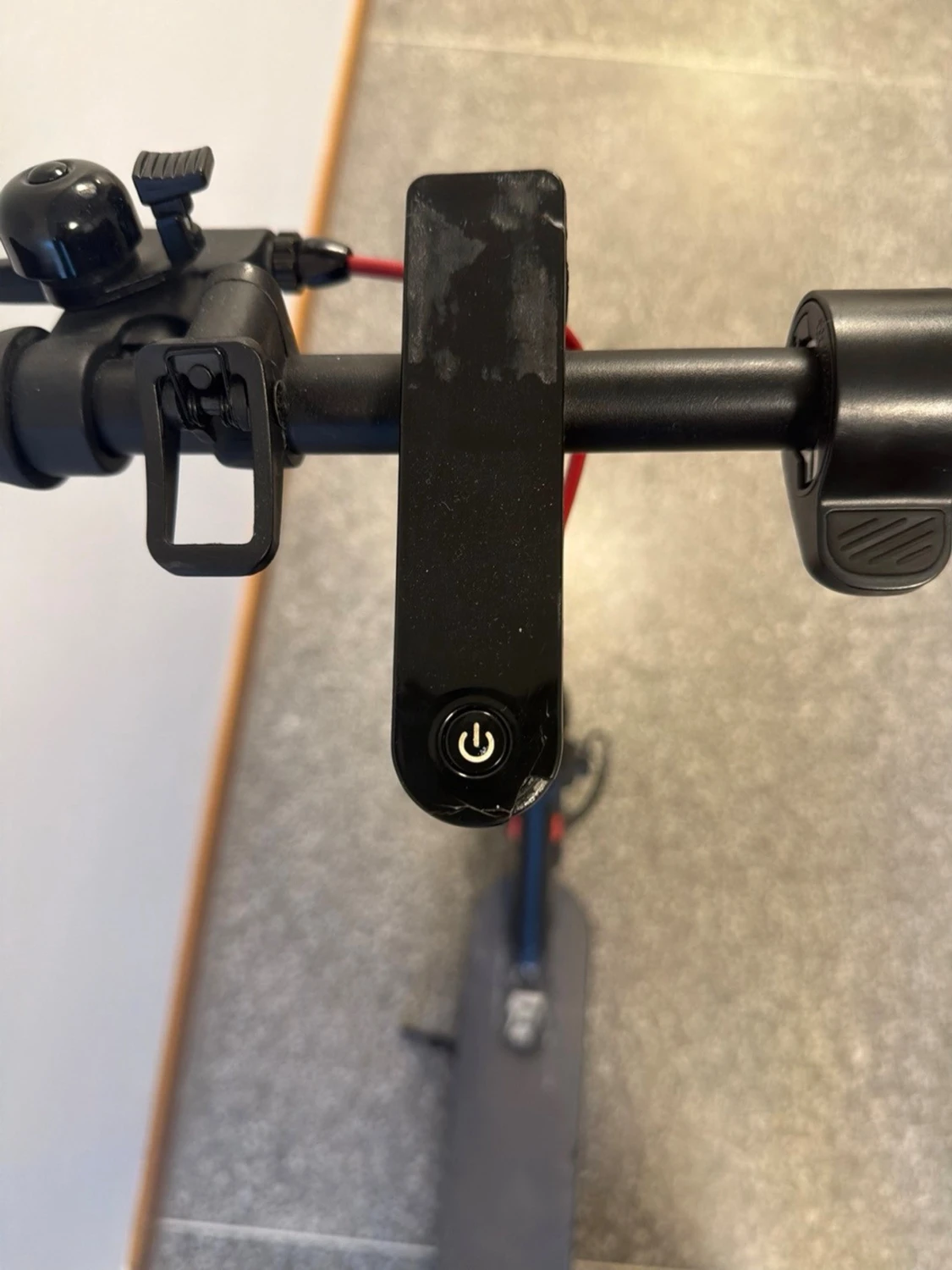 Svart elsparkcykel E-Wheels E2S V2 Long range - 3