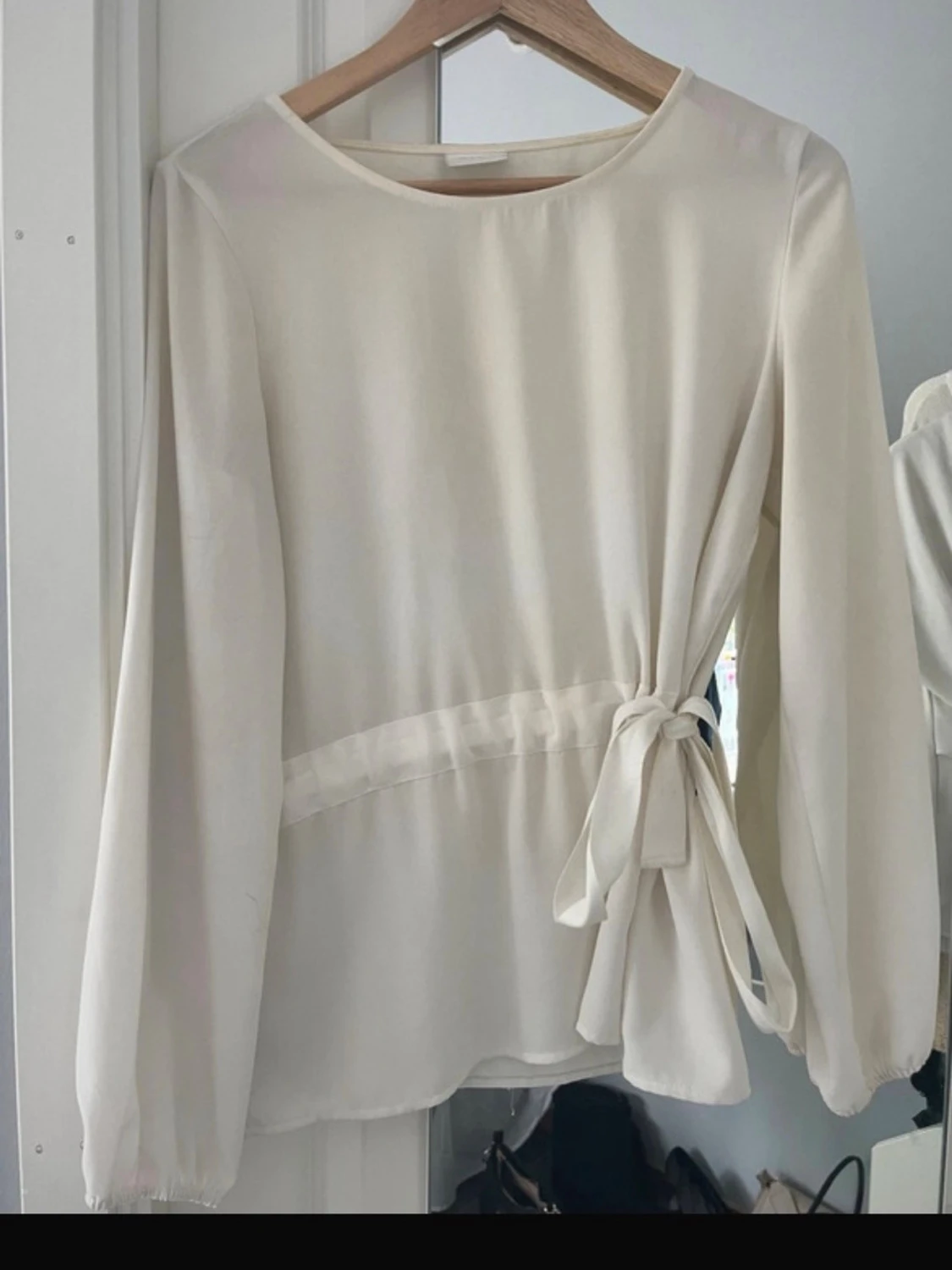 Vit blus 