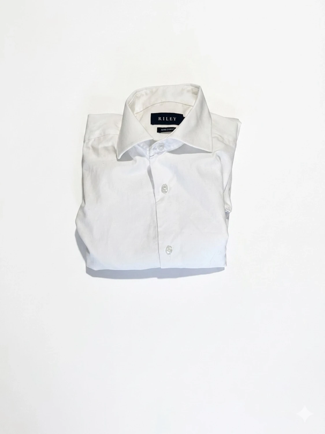 Vit skjorta från Riley Super Slim Fit - 2