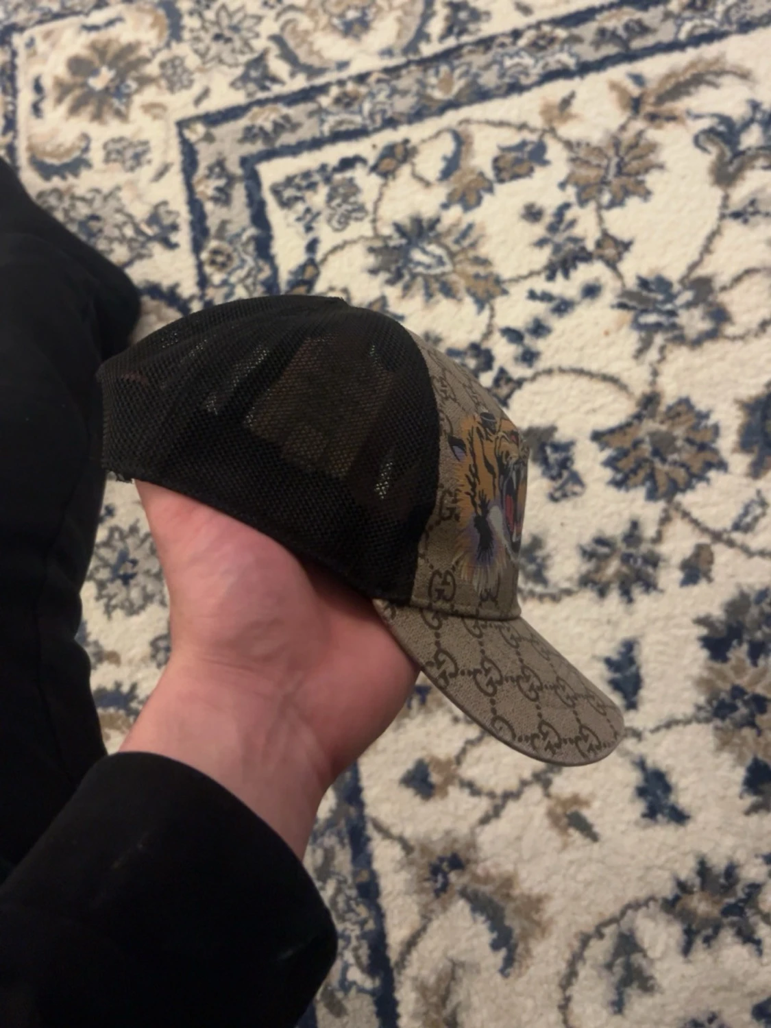 Gucci keps med tigertryck - 3