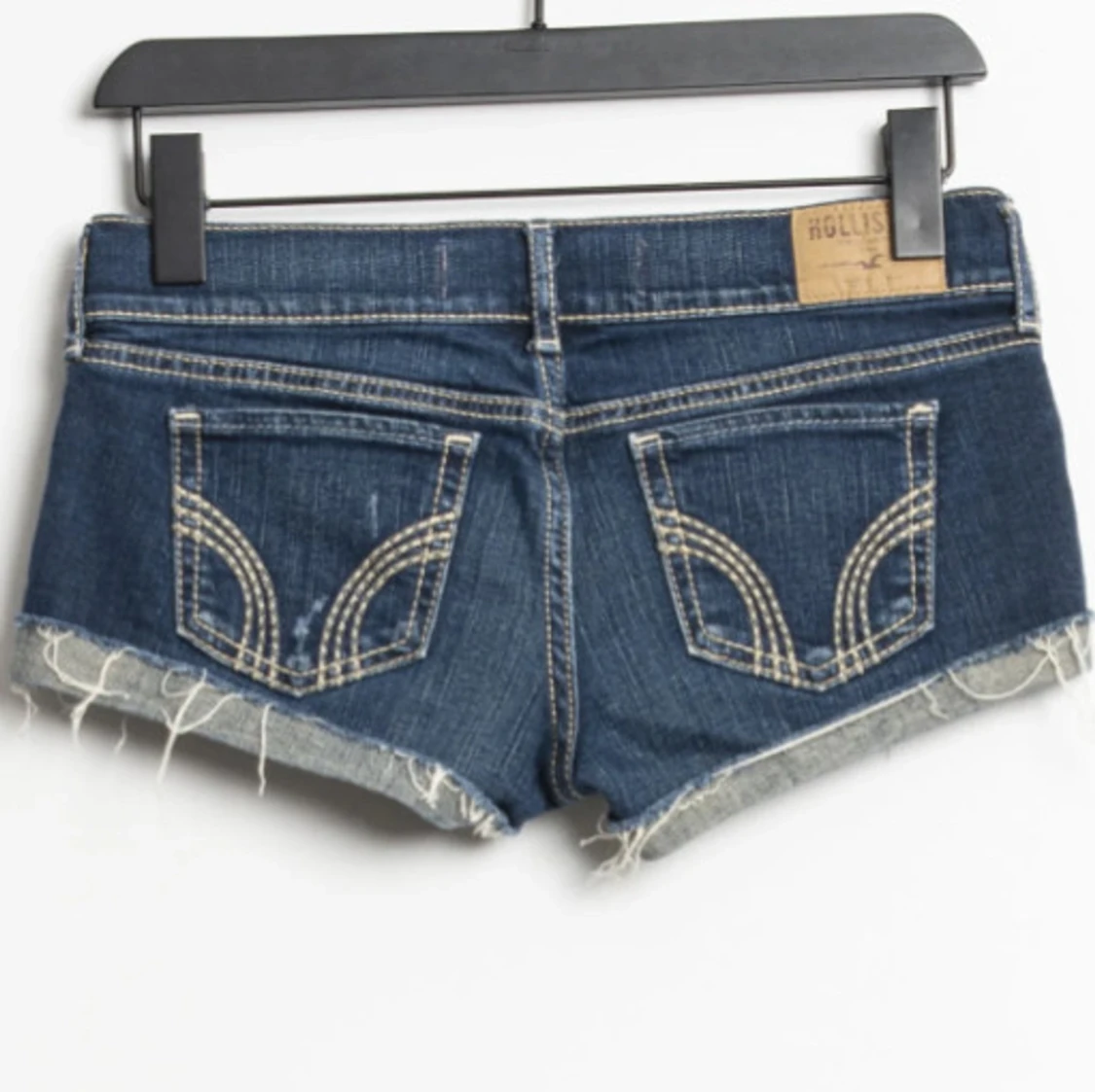 Blå jeansshorts från Hollister - 2